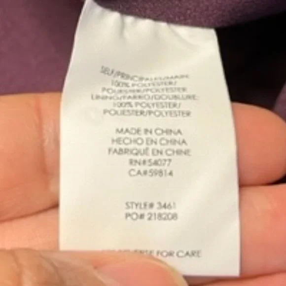 CAbi Paisley Treasure Floral/Paisley Style 3461 V-Neck Midi Dress w/Pockets SZ 4 - Picture 6 of 13